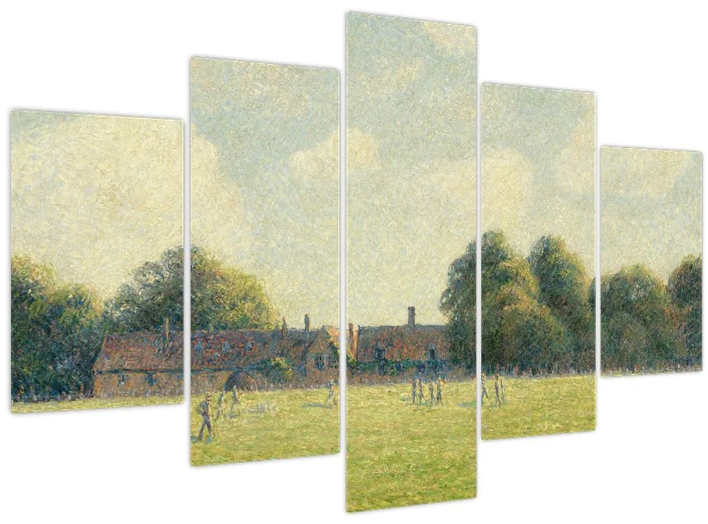 Kép - Camille Pissarro, Hampton Court Green, reprodukciók (150x105 cm)