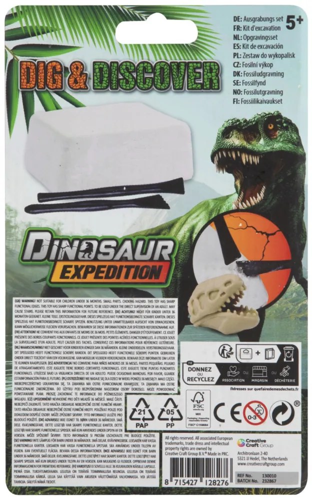 Mini dinoszaurusz Expedition felfedező szett