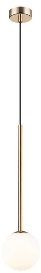 Zuma Line P0574-01F-F7AA - Csillár zsinóron ARCTURUS 1xG9/4W/230V arany