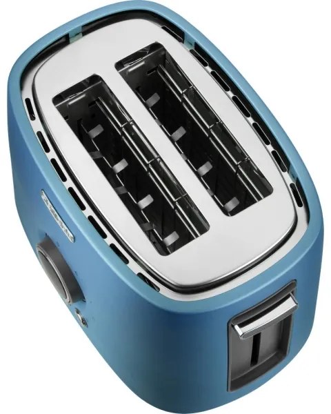 Sencor - 2 szeletes pirító melegítőráccsal 1000W/230V kék