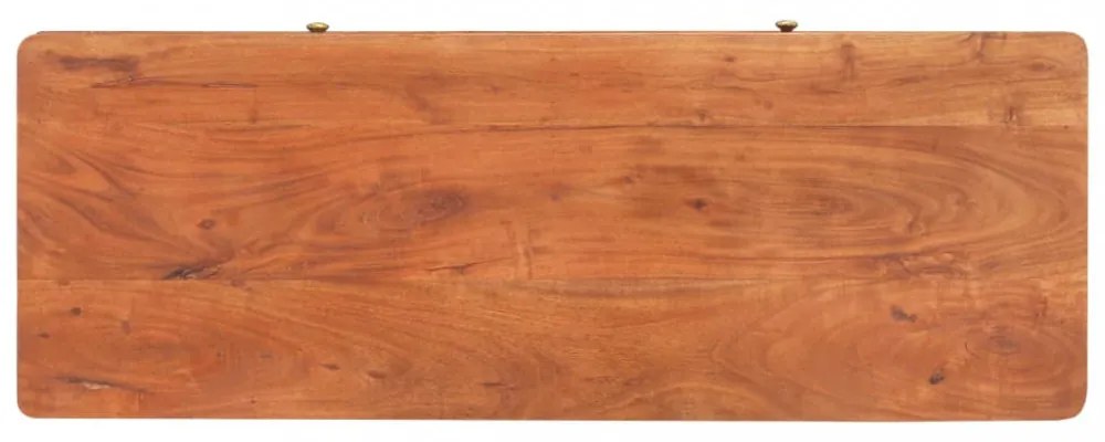 tömör akácfa TV-szekrény 110 x 40 x 41 cm