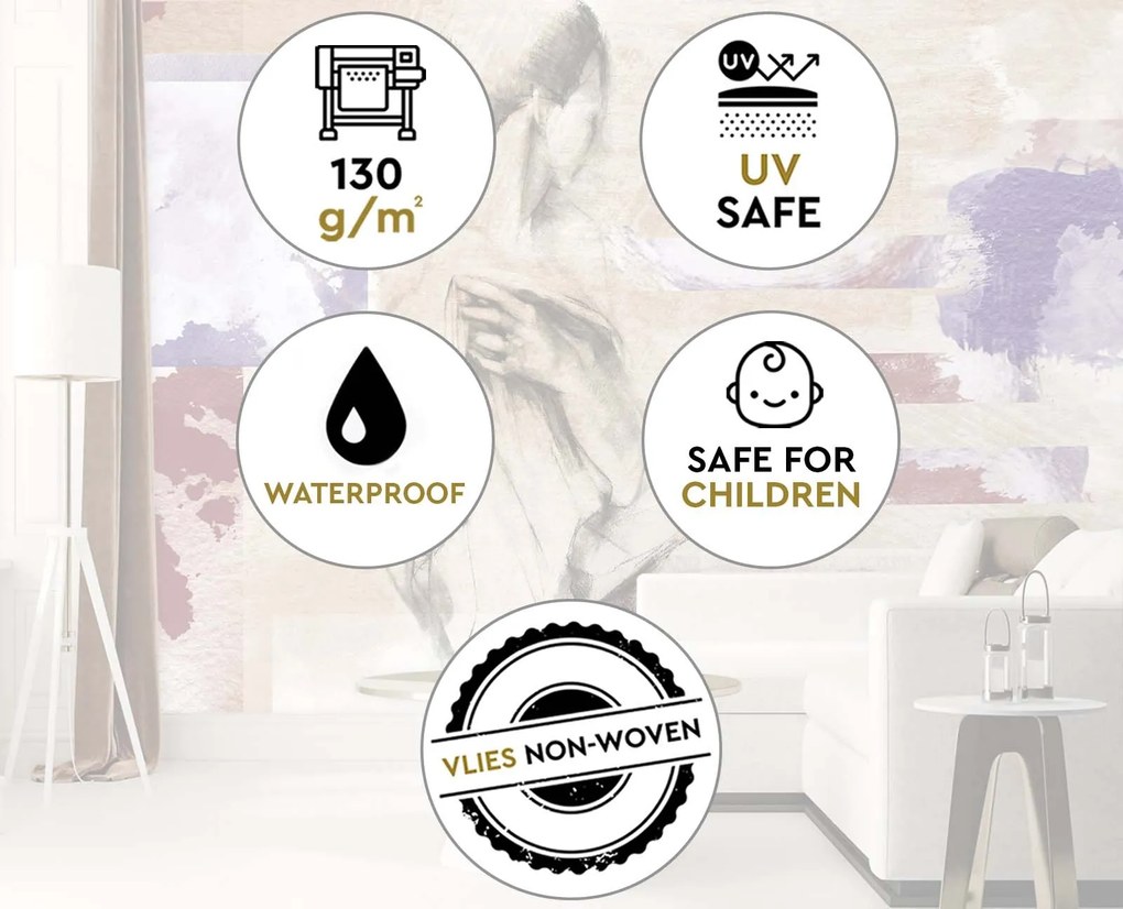 Gario Fotótapéta No fürdés után Anyag: Vlies, Méret: 250 x 175 cm