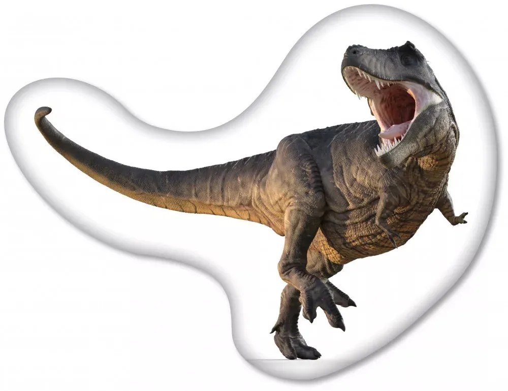 Dinoszaurusz Terror formapárna, díszpárna 37x28 cm