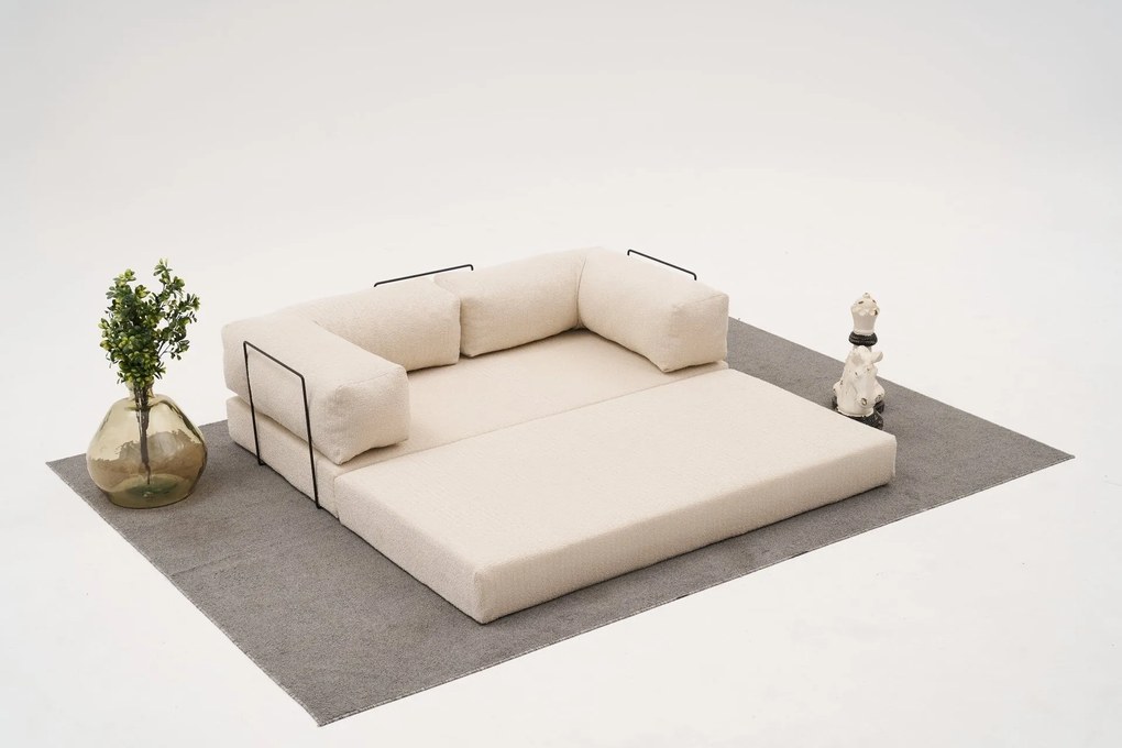 3 személyes kanapé Comfort - Krém v2