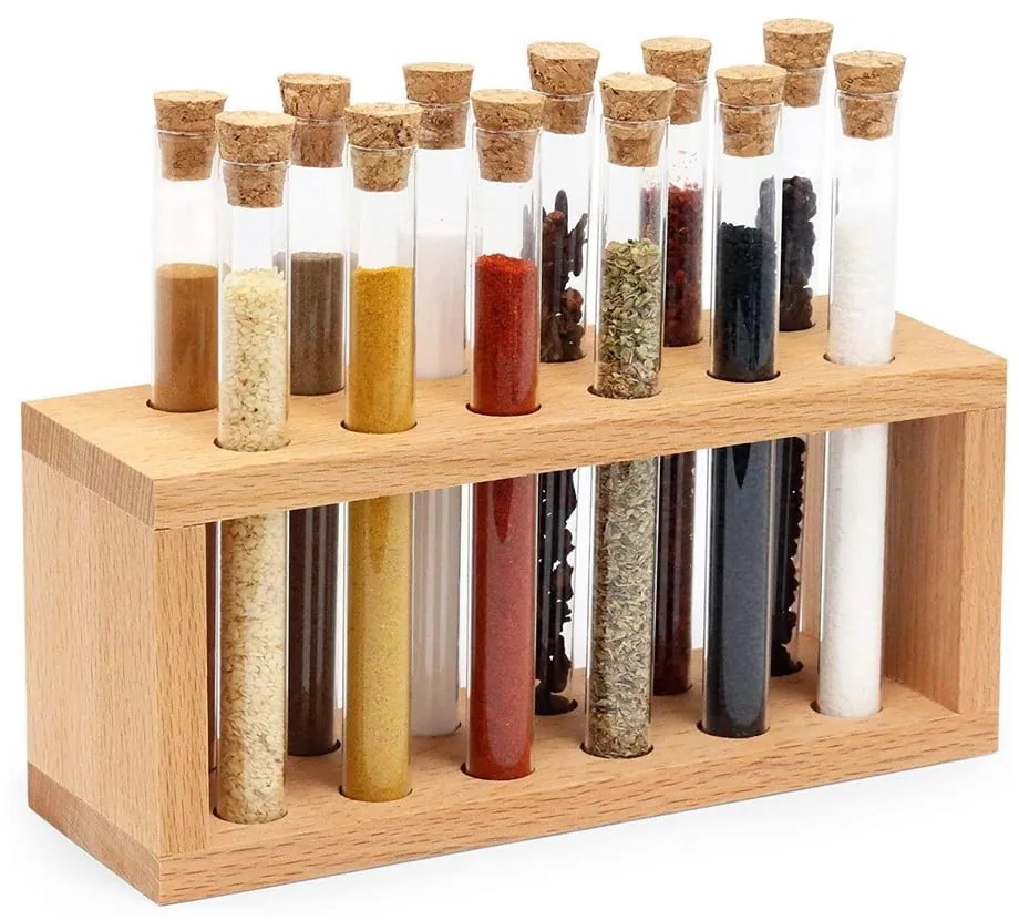 Fűszertartó készlet 12 db-os állvánnyal – Hermia