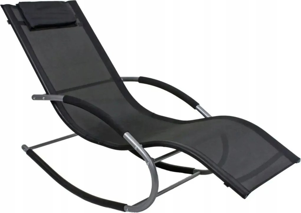 Naxos Garden Pleasure kerti hintaágy fekete 305319 fém