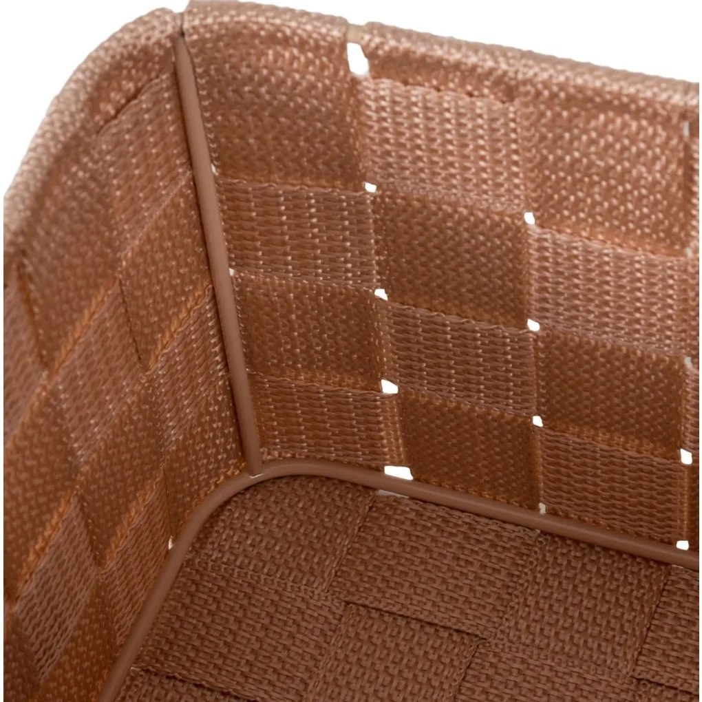 Compactor TEX fiókos tároló szervező, 19 x 14 x 13 cm, magas, rózsaszínű