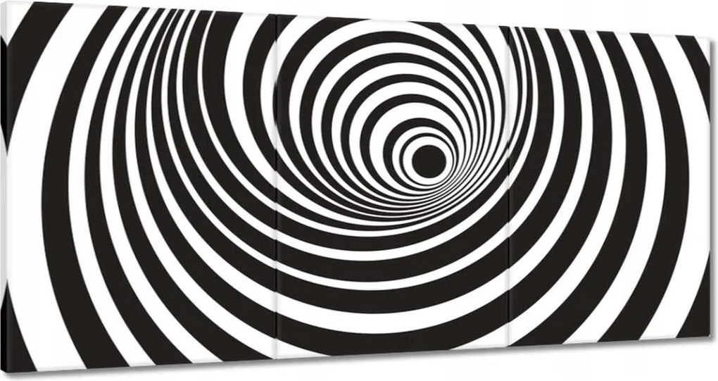 Festmények 180x90 Alagút 3D hatás Csíkok