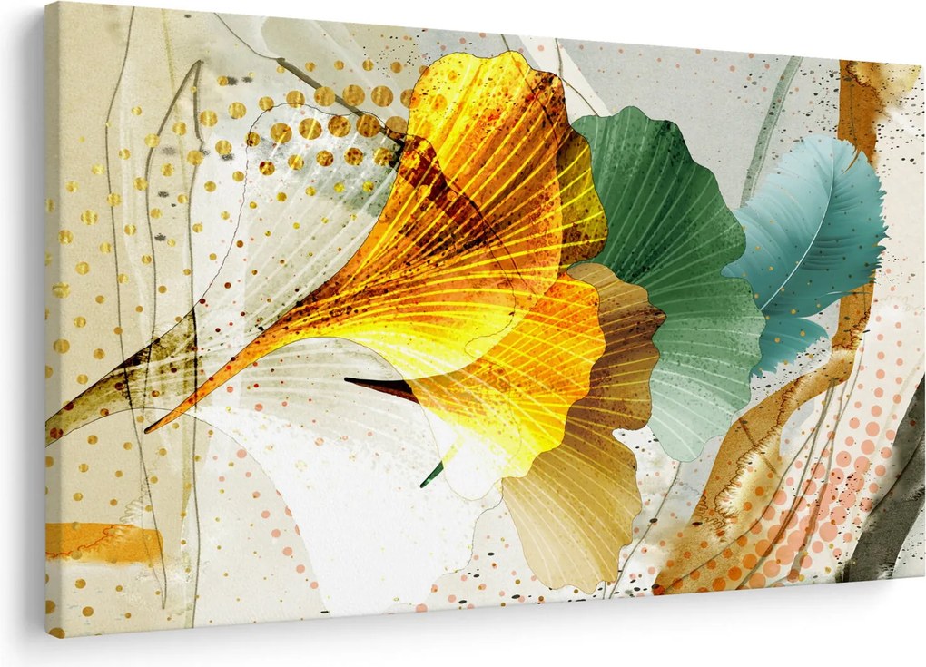 Kép - Levelek (90x60 cm)