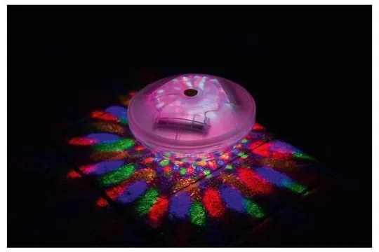 Bestway LED vízalatti fényshow úszó lámpa medencébe, jakuzziba (58419)