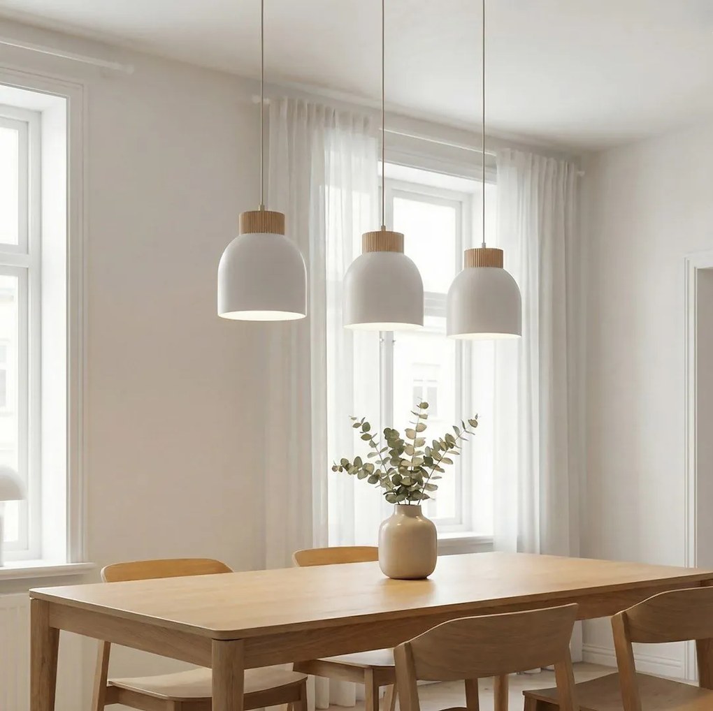 Emibig modern skandináv függeszték vigo fehér emi1628/3