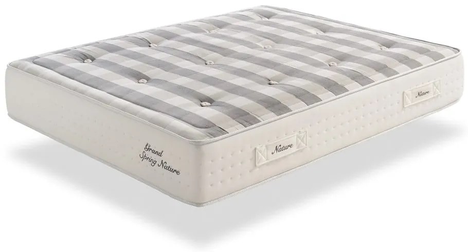 Közepes keménységű hőszabályozó rugós matrac 120x200 cm Grand Spring Nature – Moonia