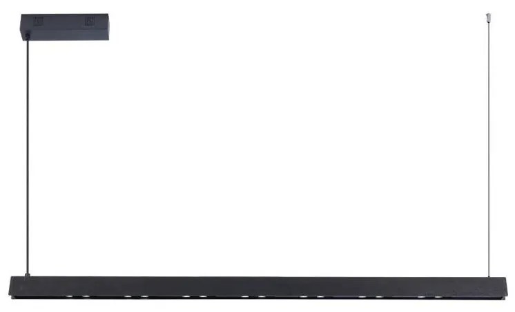 Immax NEO 07306L-LED dimmelhető kábeles csillár MADEIRA 26 W/230 V Wi-Fi Tuya 122 cm fekete