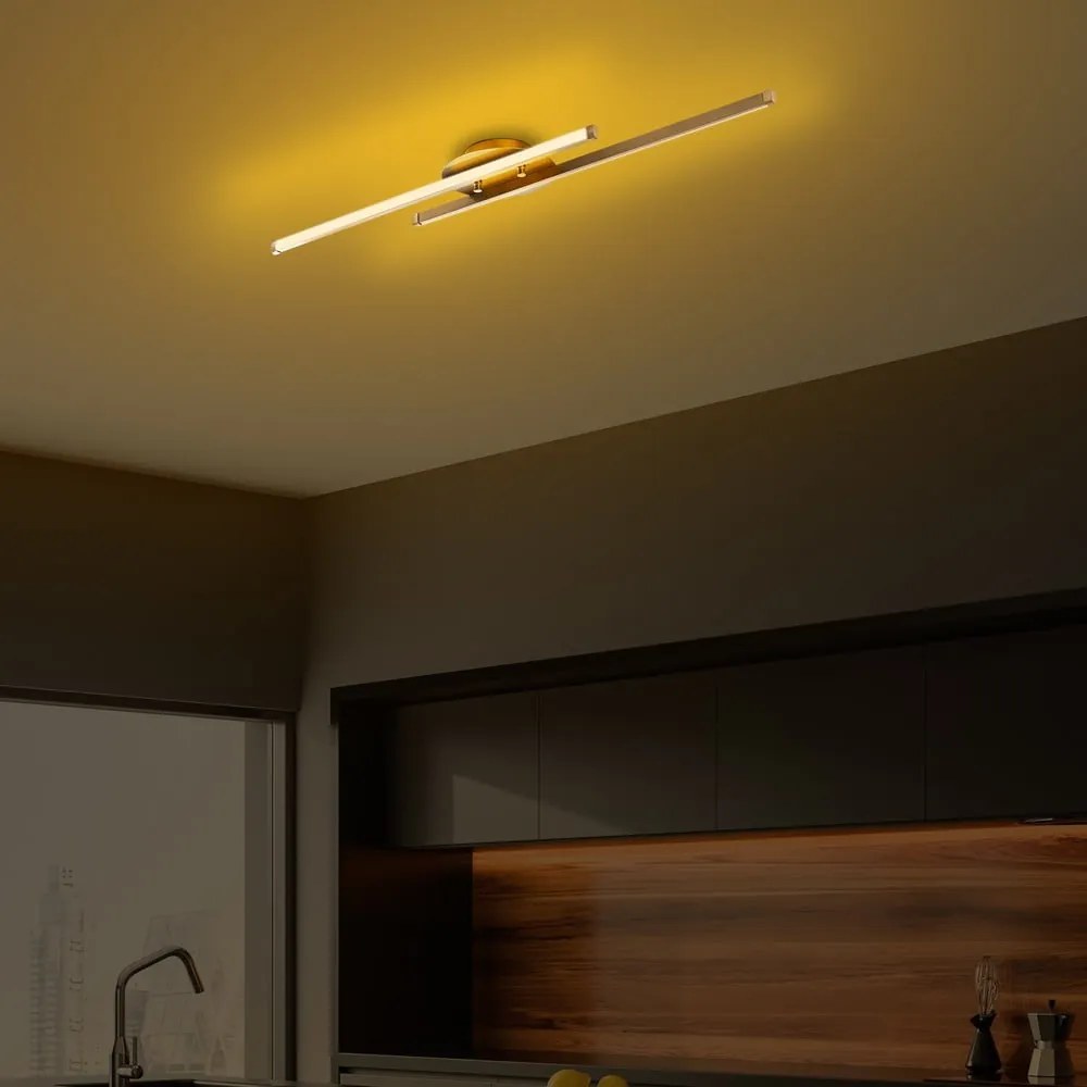 Aranyszínű LED mennyezeti lámpa 10x86 cm Umut – Opviq lights