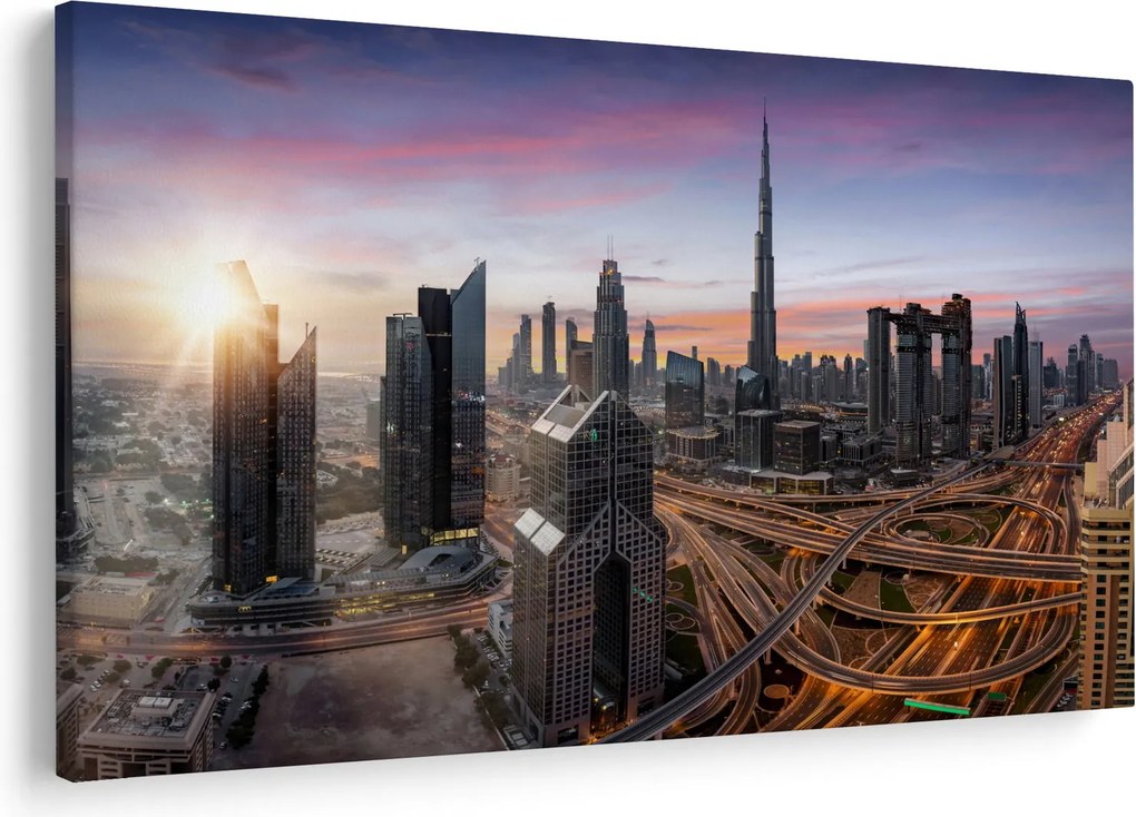 Kép - Dubai panorámája (90x60 cm)