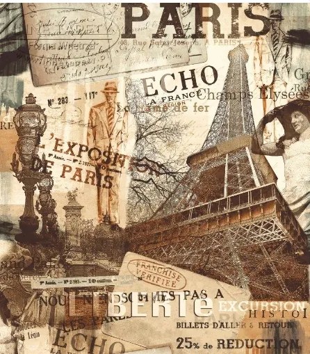 Fali tapéta Párizs EW2102