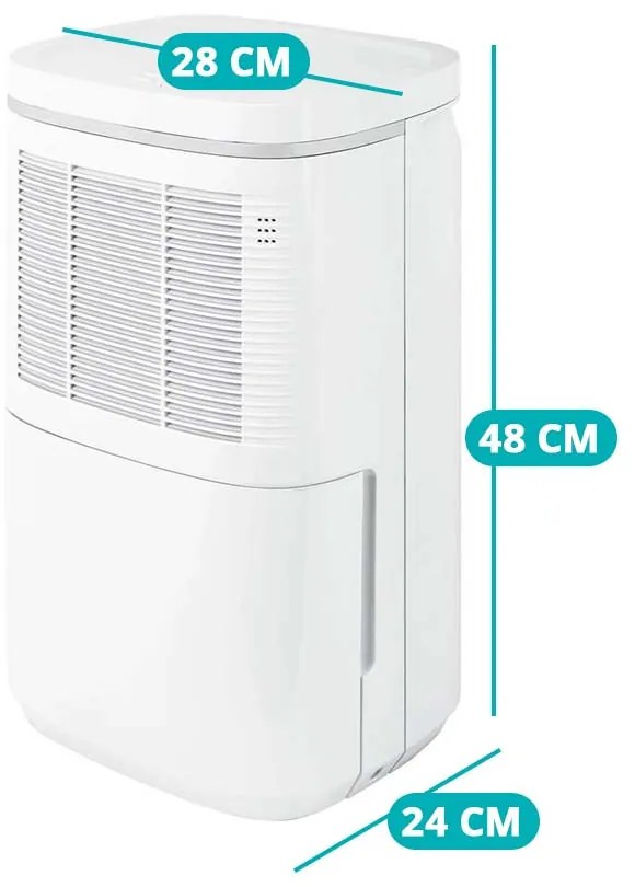 Páramentesítő LED kijelzővel 2,2l tartállyal