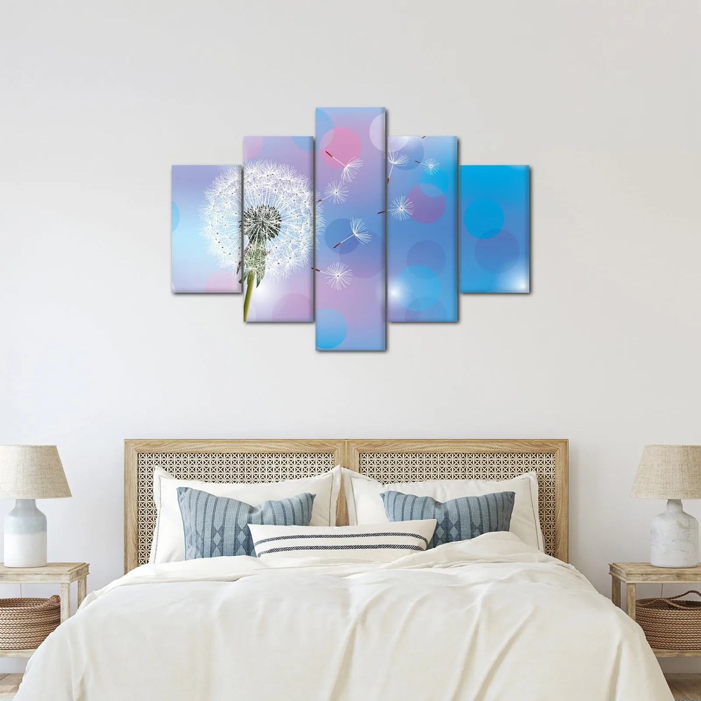 Kép - Pitypang a szélben (150x105 cm)