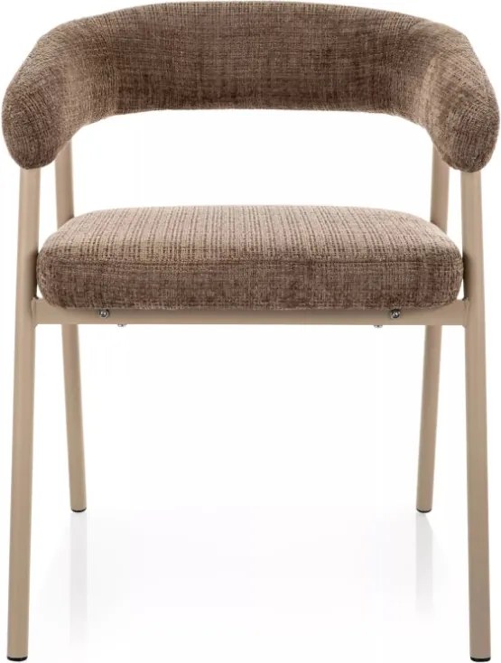 Katana karfás étkezőszék cappuccino/kasmír