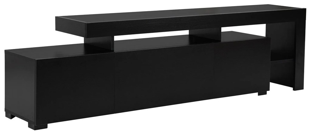TV szekrény Beliz - Wood Black