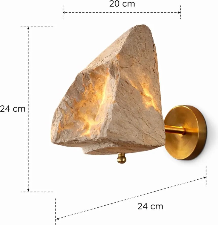 Fém állólámpa, Ø20 cm – BK330