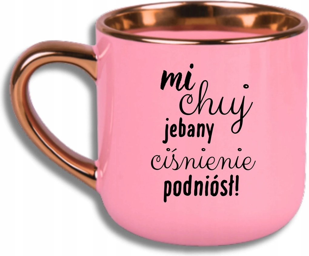 Bögre Rózsaszín Elegáns Nagy Vicces Ajándék Nekem Nyomás Emelő