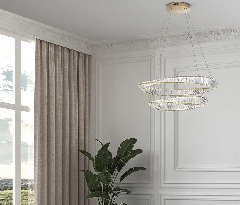 Függeszték Arany AURELIA NOVA LUCE 9333063