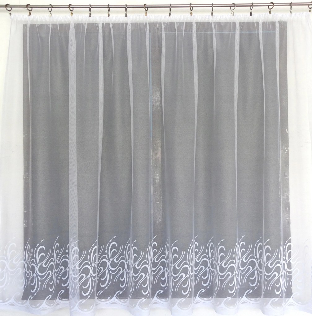 Mg Függöny jacquard 901/10 210X155cm kész G szalaggal