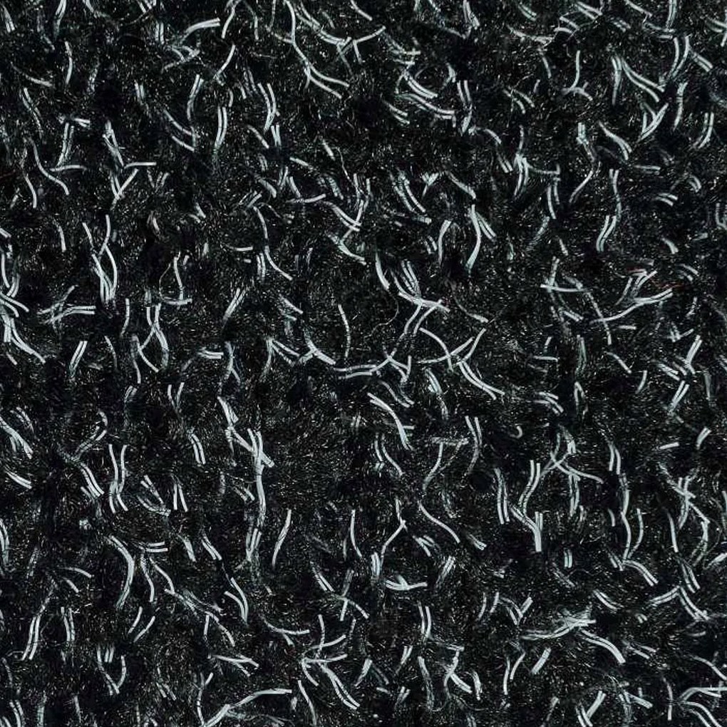 Lábtörlő bejárati csúszásgátló szőnyeg 85 x 60cm fekete