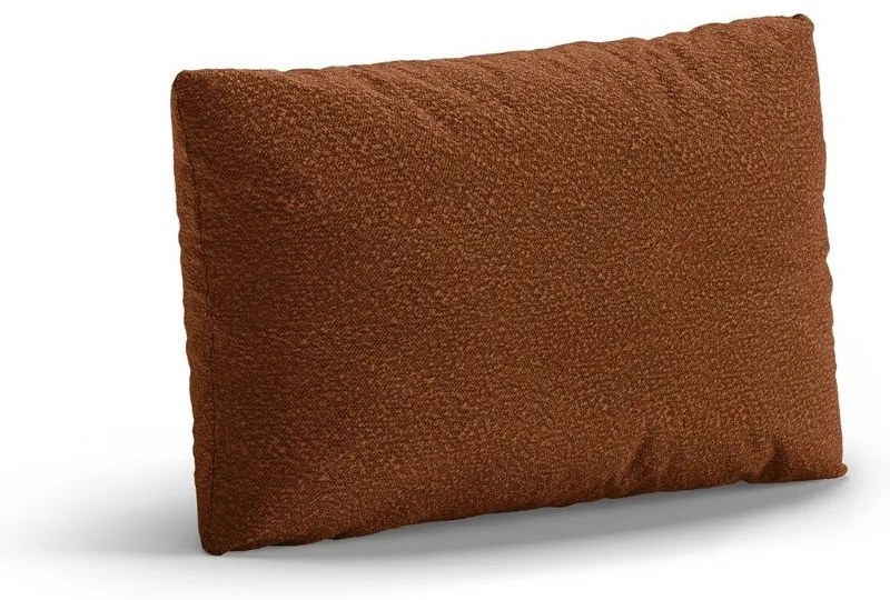 Terrakotta színű buklé párna kanapéra Poppy – Micadoni