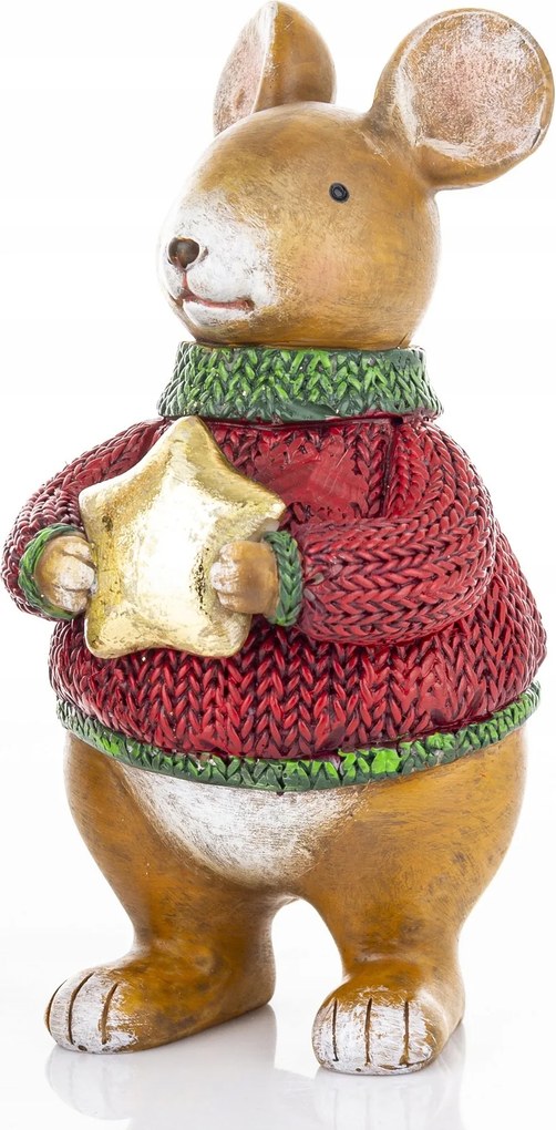 Karácsonyi egér figura csillaggal 173276 Art-Pol