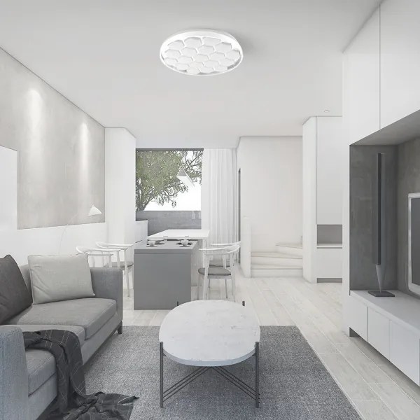 LED Dimmelhető mennyezeti lámpa LED/60W/230V 3000/4000/6500K + távirányító