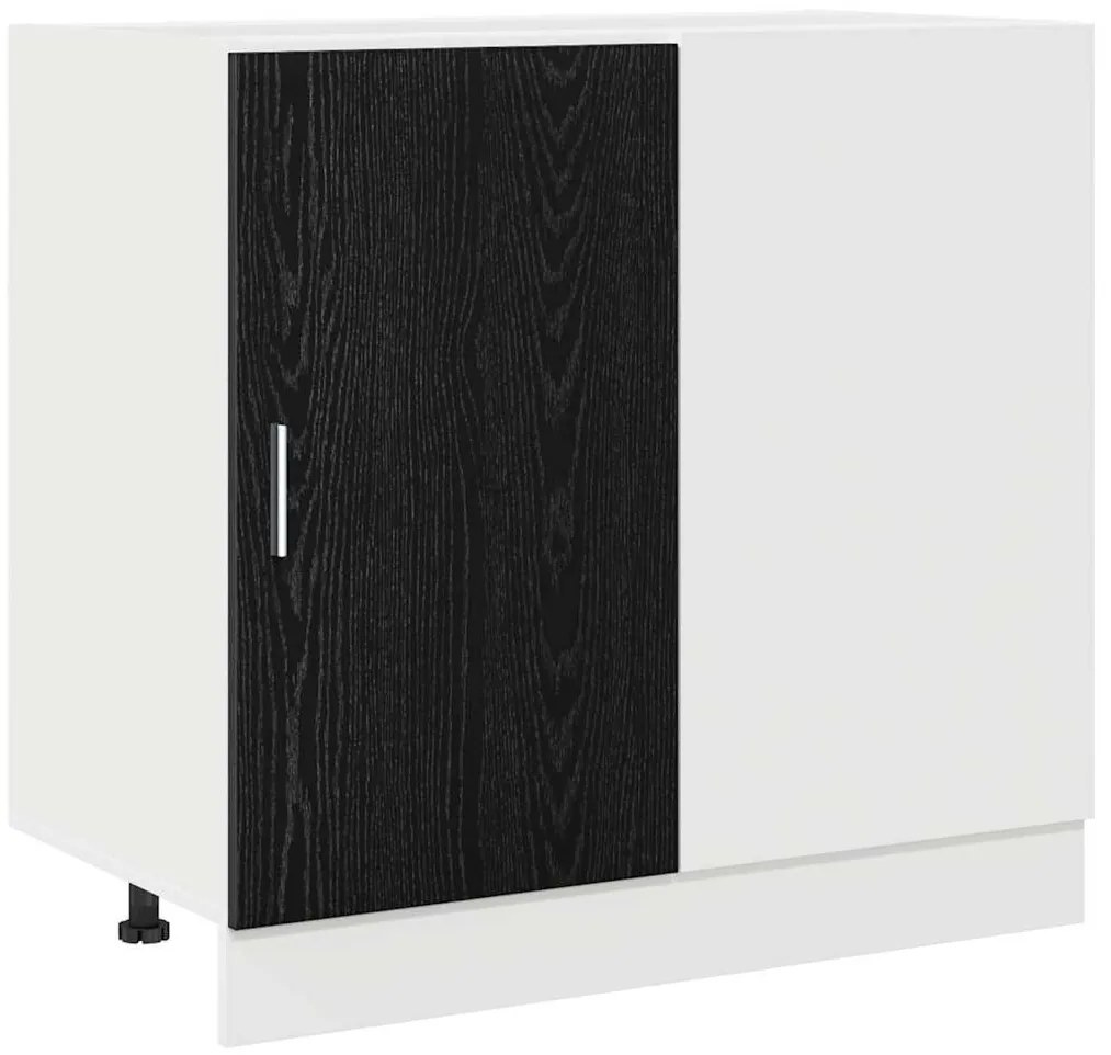 Konyha sarok alap szekrény Riga Musta tammi 86 x 46 x 81,5 cm