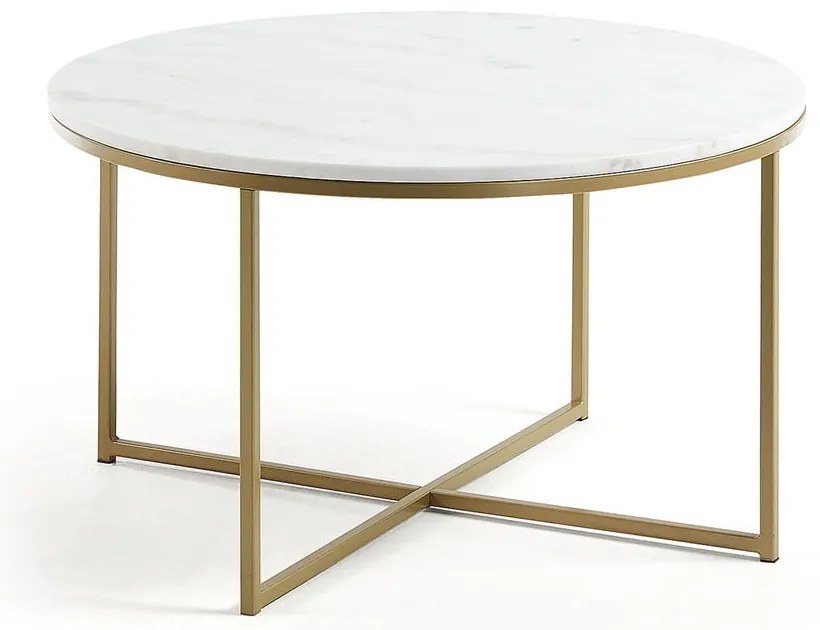 Shefield dohányzóasztal, ø 80 cm - Kave Home