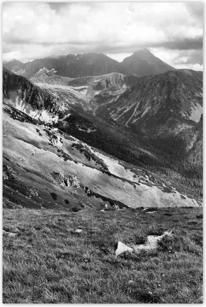 Poszterek 80x120 Tátra Lengyel hegyek Kilátás