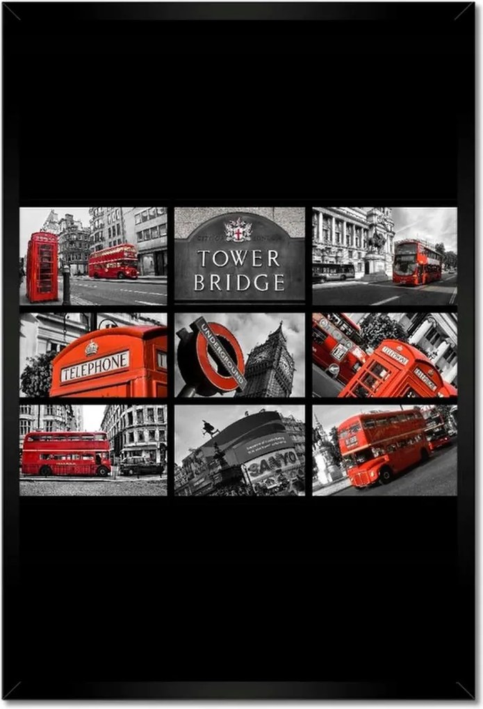 Poszterek keretben 40x60 Képek Londonból