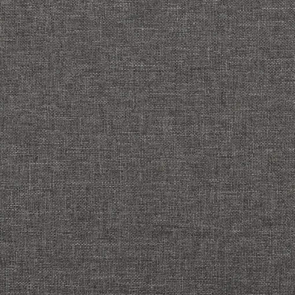 2 db sötétszürke szövet fejtámla 80 x 5 x 78/88 cm