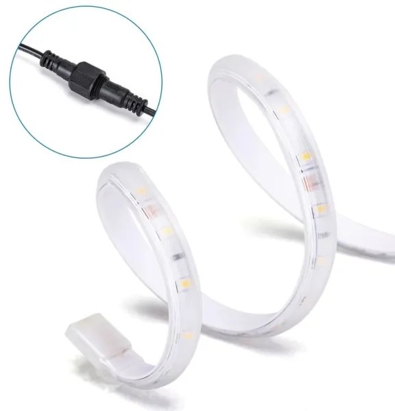 Aigostar - LED Dimmelhető napelemes szalag LED/1,6W/3,2V 3 m 6500K IP65 + távirányító