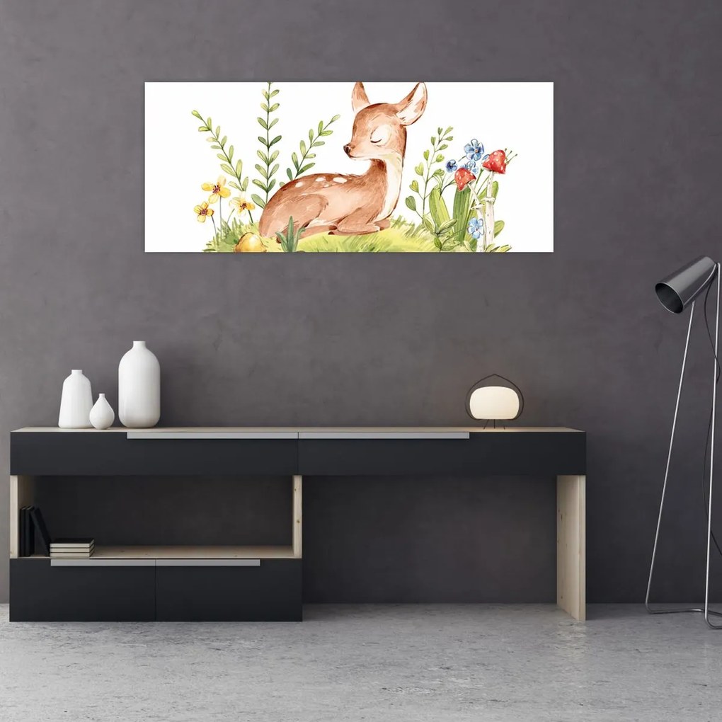 Kép - Kis őzike (120x50 cm)
