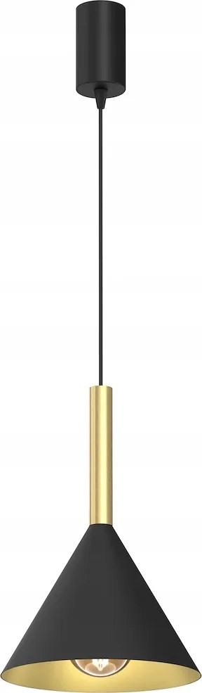 Függőlámpa Peru Black 1xE27