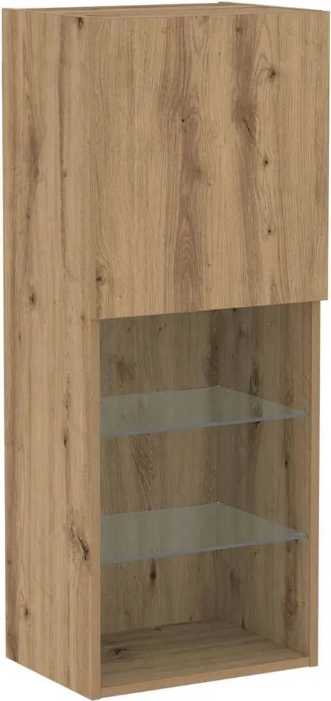 vidaXL TV szekrény garnitúra Artisan tölgy 40,5 x 30 x 102 cm Faanyag