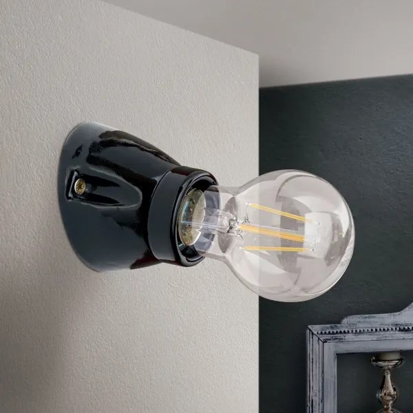 Orion - FROST fali lámpatest 1xE27/60W/230V fekete