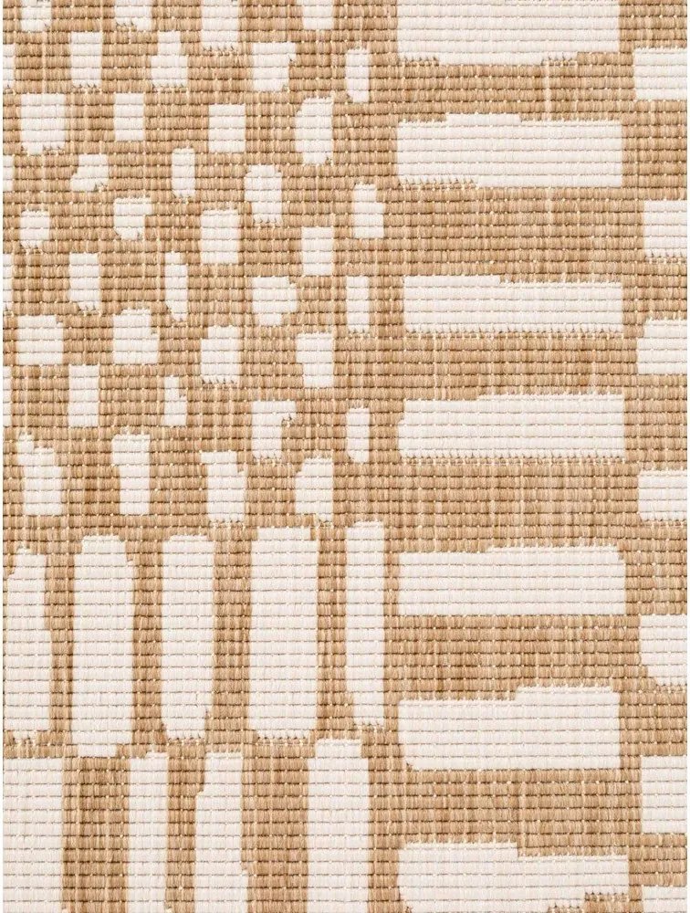 Krémszínű-natúr színű kültéri-beltéri szőnyeg 200x300 cm Haringey Barkham – Ted Baker