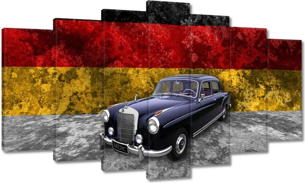 Festmények 140x80 Német autó
