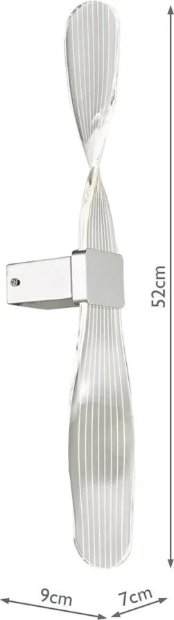 Dar Lighting TWIST TWI0732 Fali lámpa 1x3,5W/LED 4000K 352LM IP20
