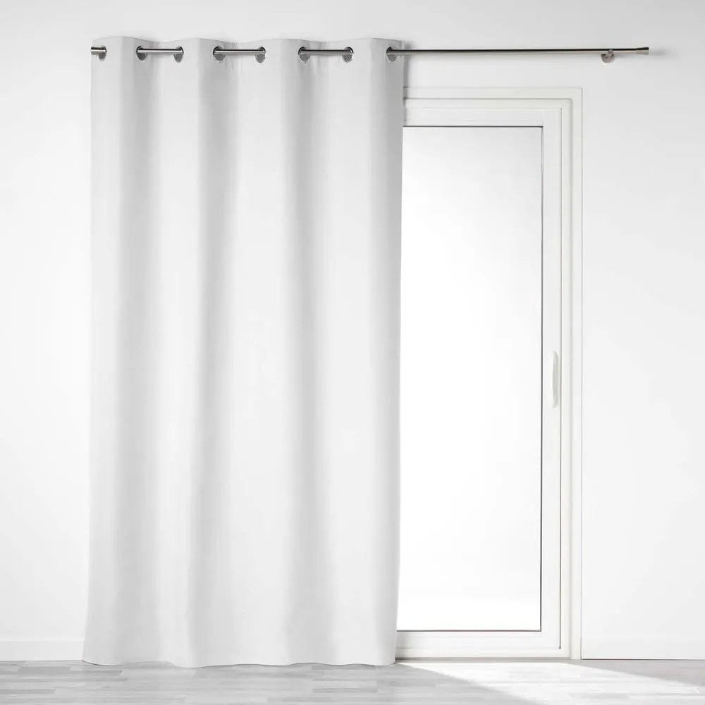 Világosszürke mikroszálas sötétítő függöny 140x260 cm Obscure – douceur d'intérieur