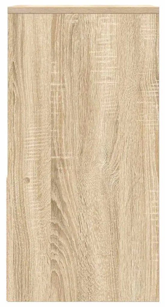 éjjeliszekrények fiókkal 2 db sonoma tölgy 35x34x66,5 cm