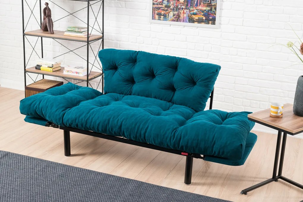 Kanapéágy Nitta Petrol Blue