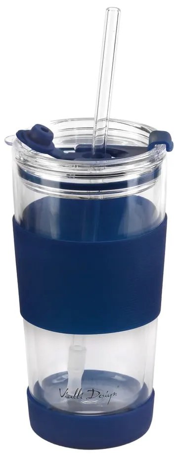 Kék termobögre 600 ml Fuori – Vialli Design