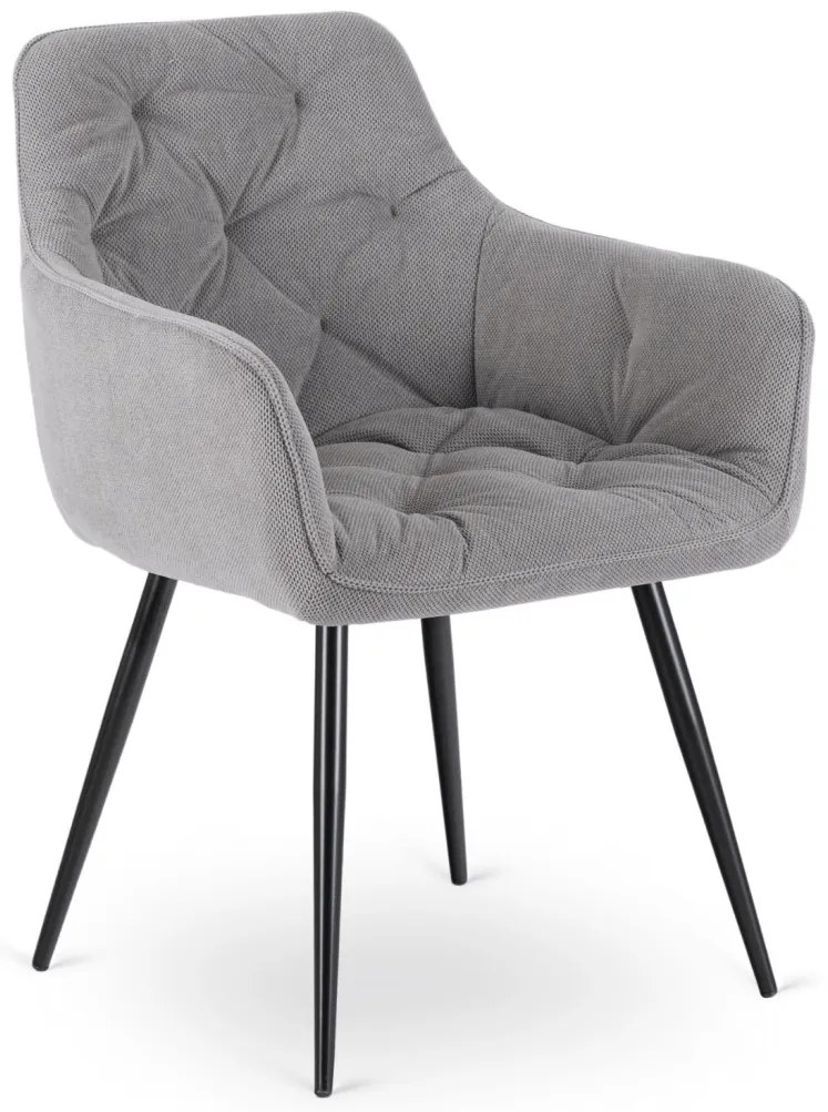 Szürke Szövet Étkezőszék. MODESTO